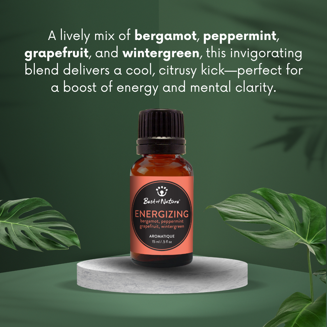 Energizing Aromatique - Essential Oil Blend - 15ml