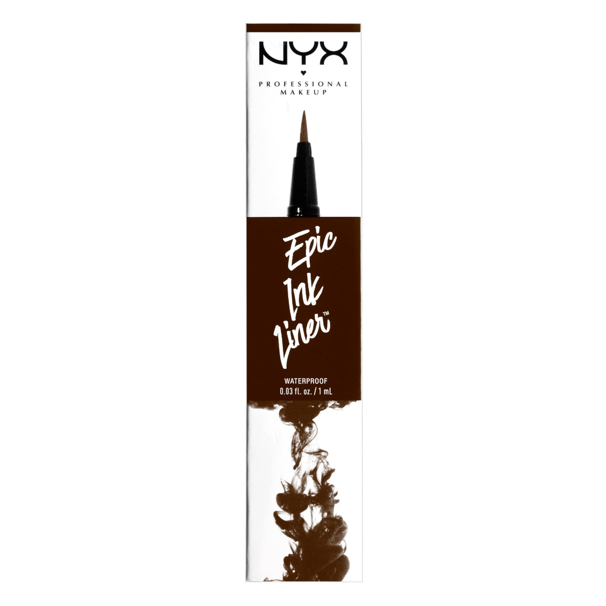 NYX PROFESSIONAL MAKEUP Epic Ink Eyeliner with Up To 24HR Wear, Black
