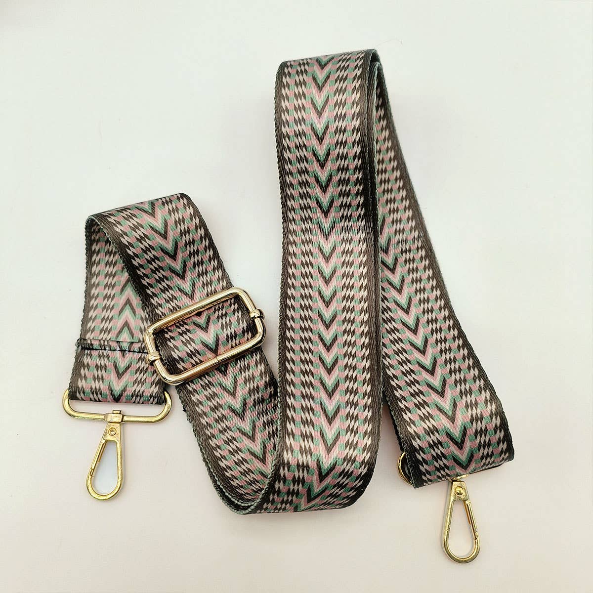 PYRAMID CHECK PU EVERYDAY BELT BAG,CROSSBODY BAG_CWAB0911