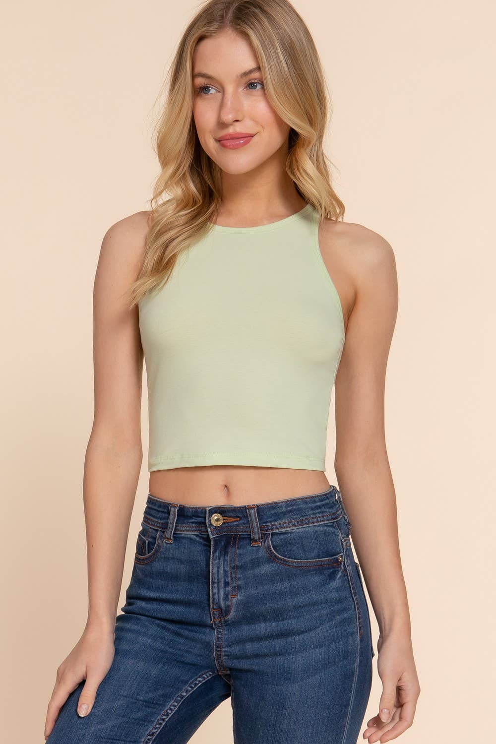 Halter Neck Crop Top