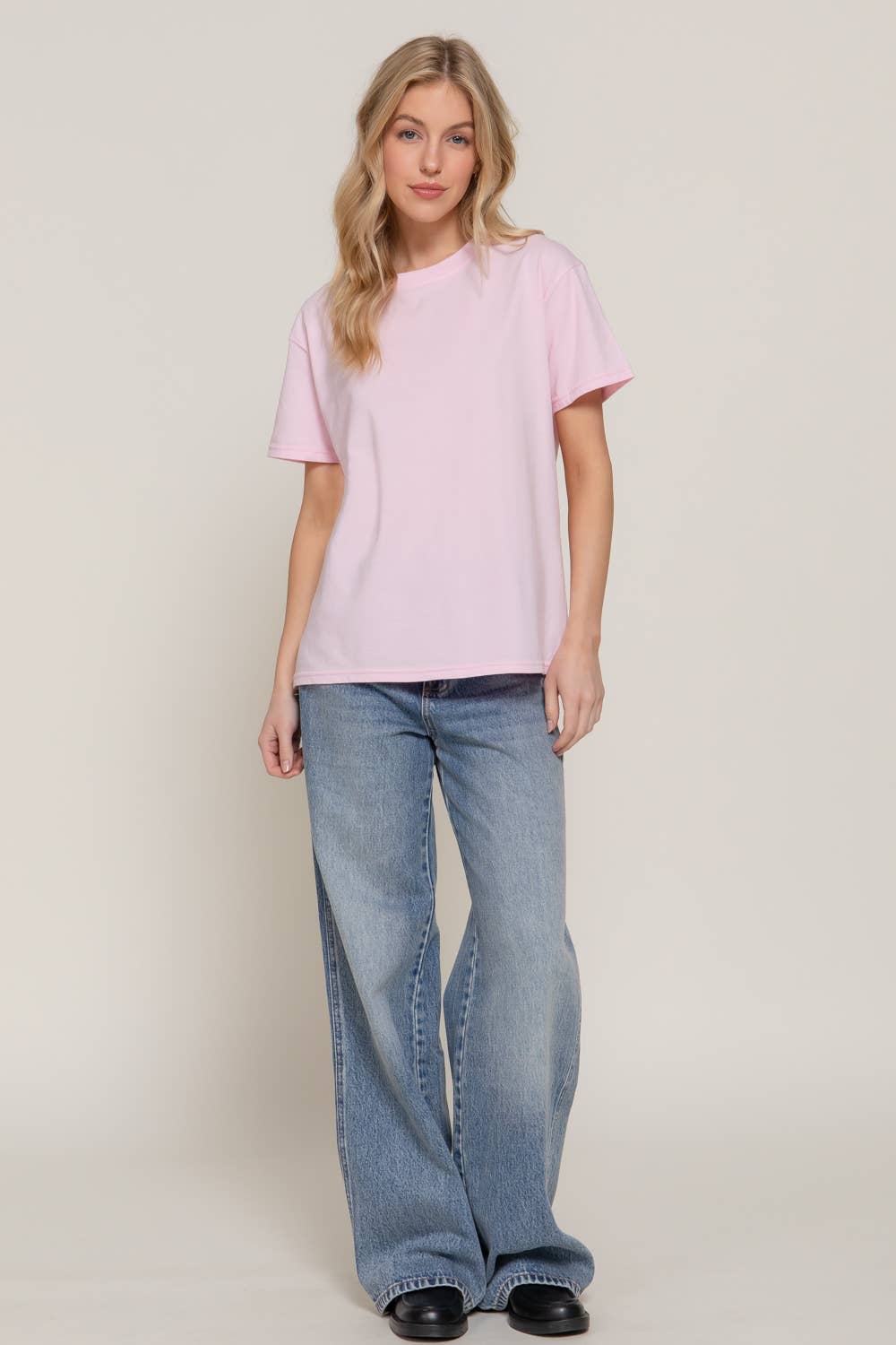 Short Sleeve Round Neck Tee