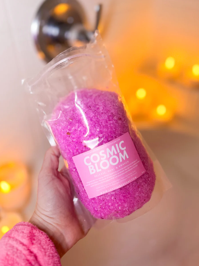 Cosmic Bloom - 30oz Crystal Infused Bath Salt