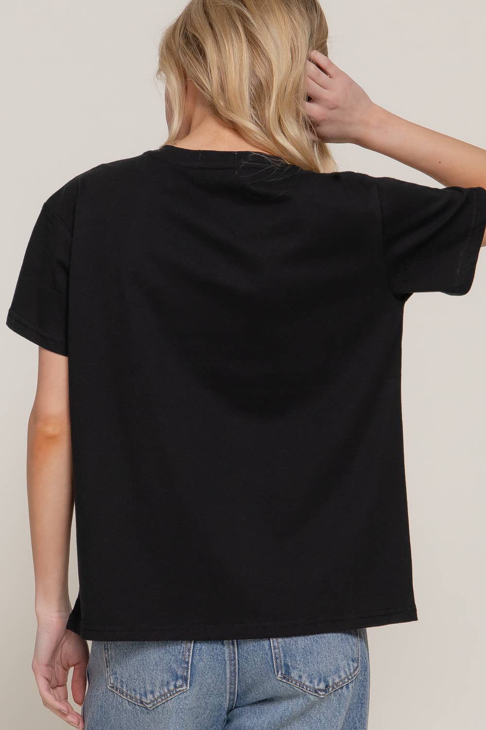 Short Sleeve Round Neck Tee