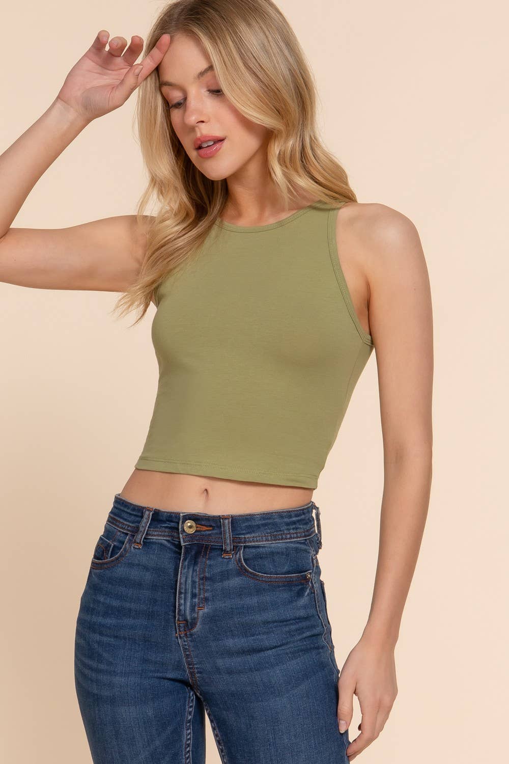 Halter Neck Crop Top