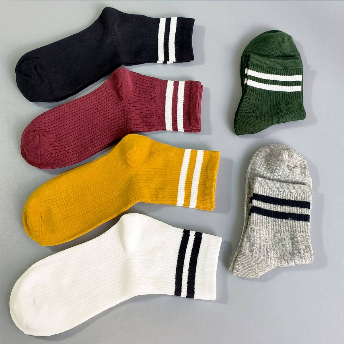 BASIC DAILY CASUAL FASHION SOCKS_CWMS070