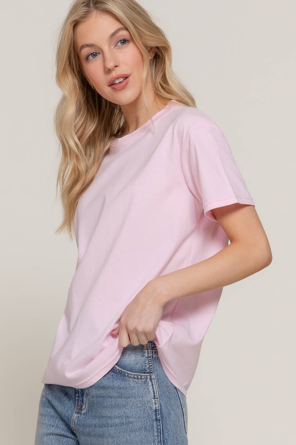 Short Sleeve Round Neck Tee