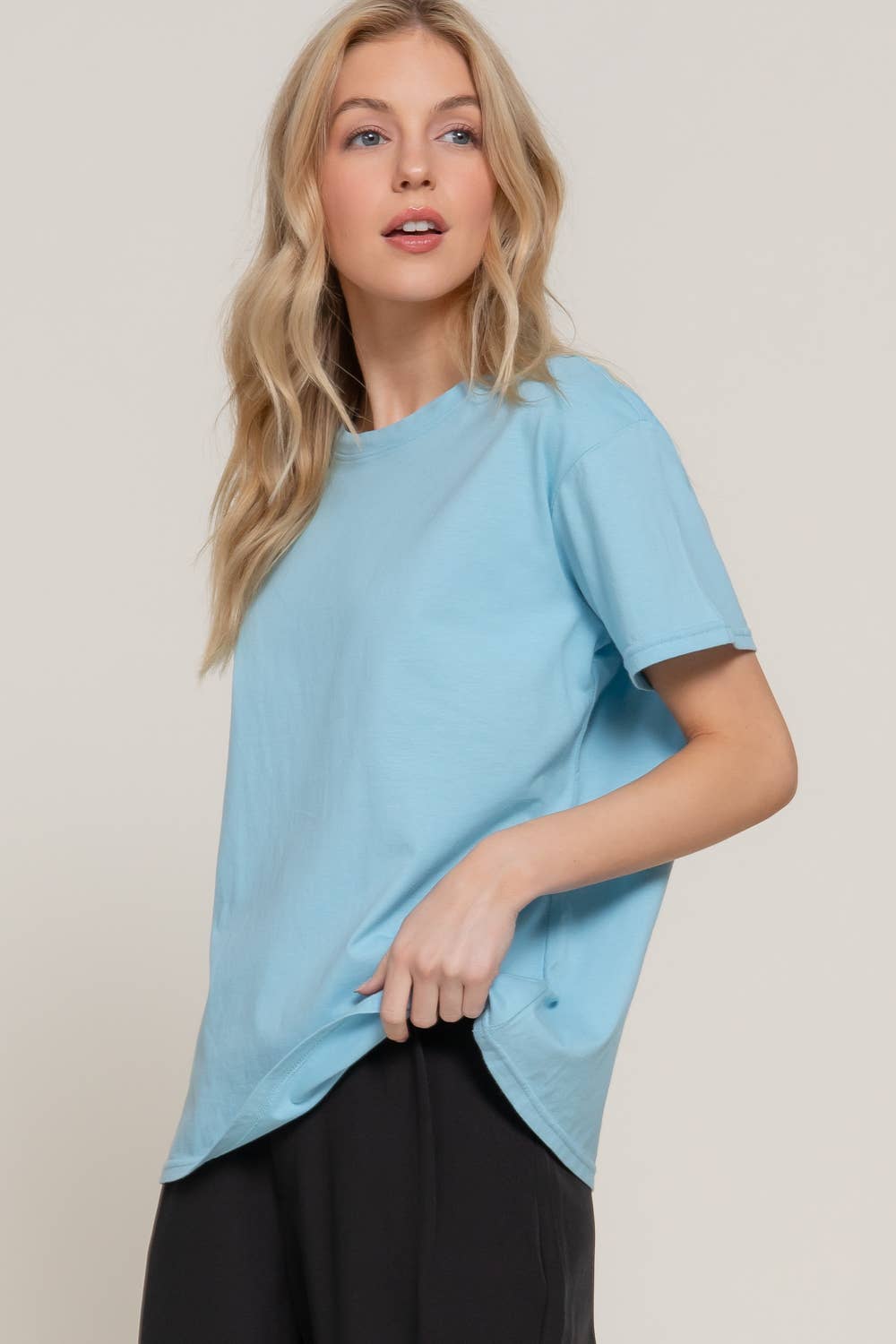 Short Sleeve Round Neck Tee
