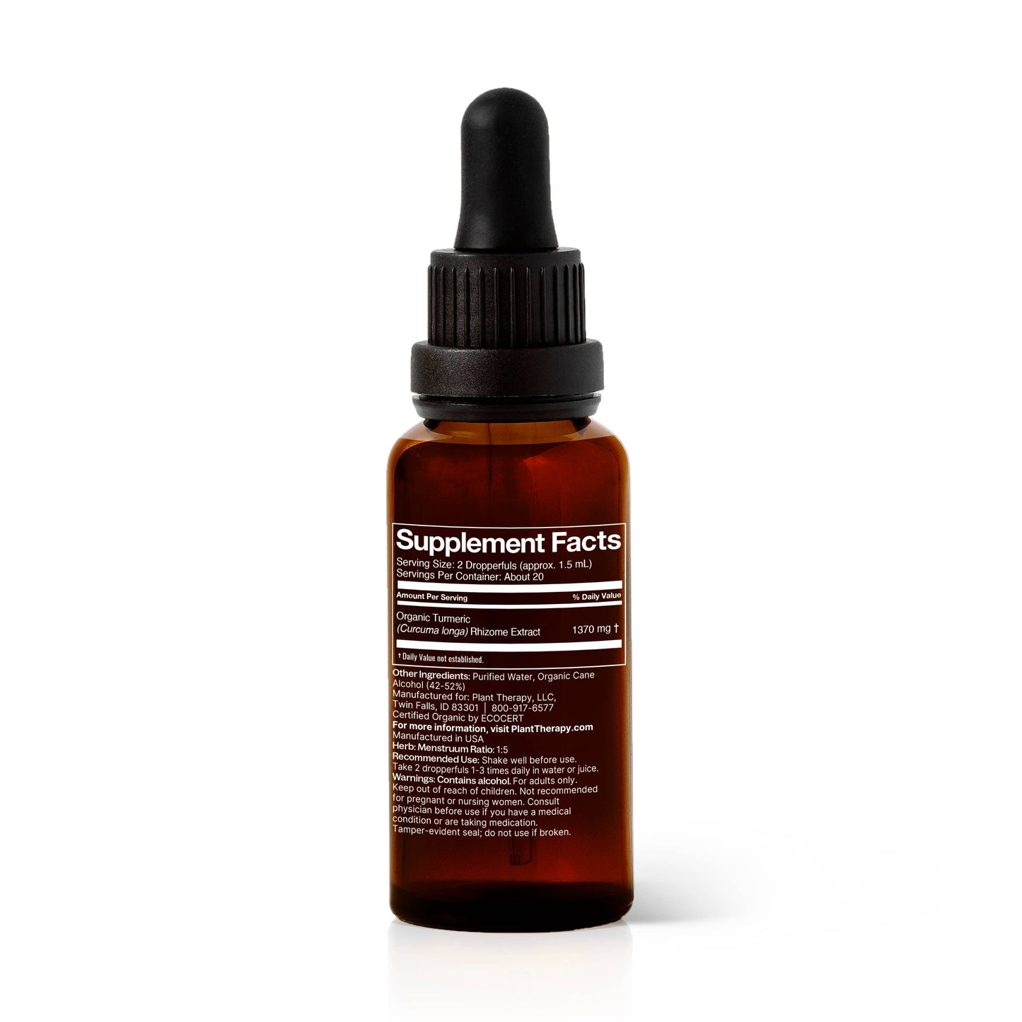 Organic Turmeric Tincture 30 mL