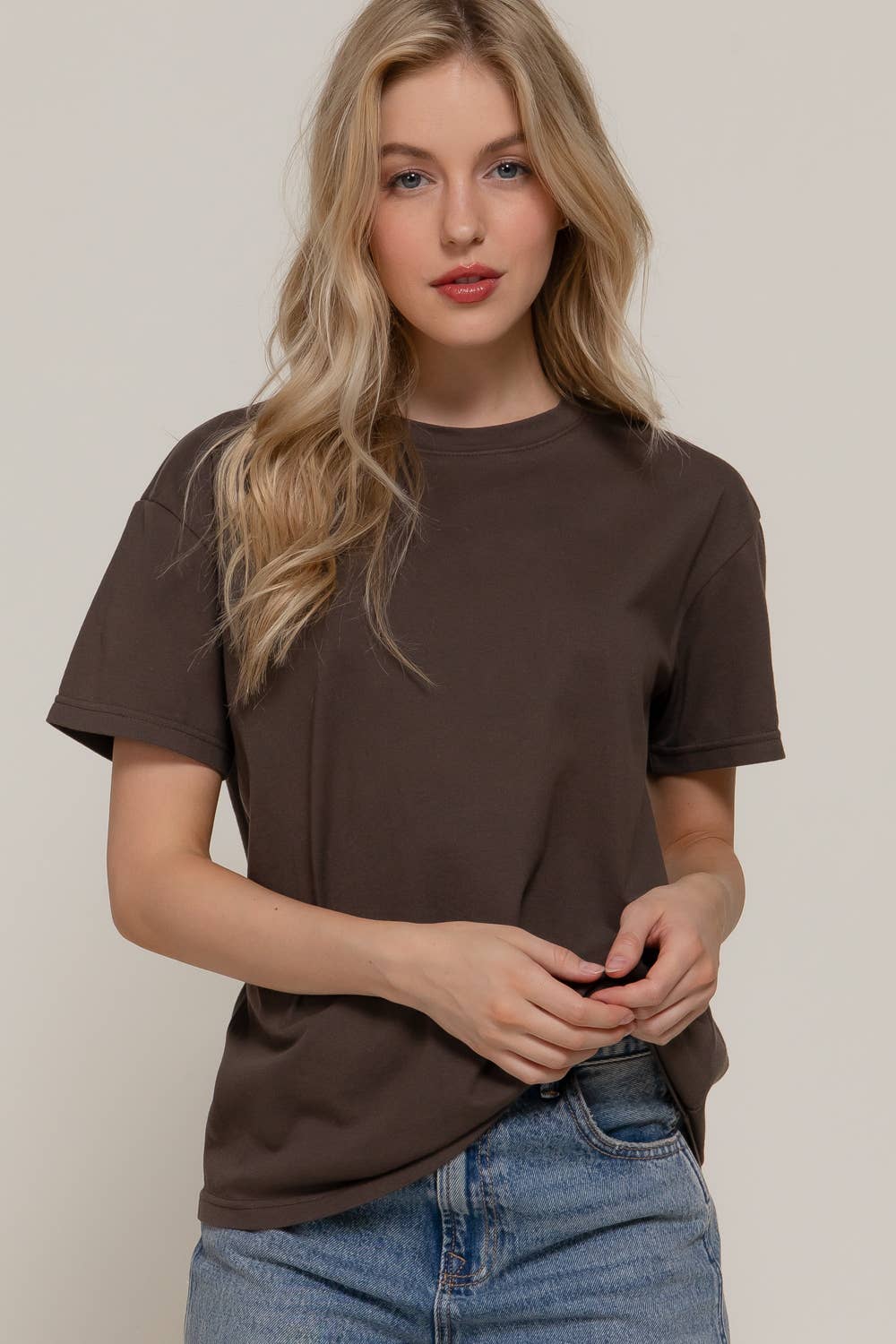 Short Sleeve Round Neck Tee