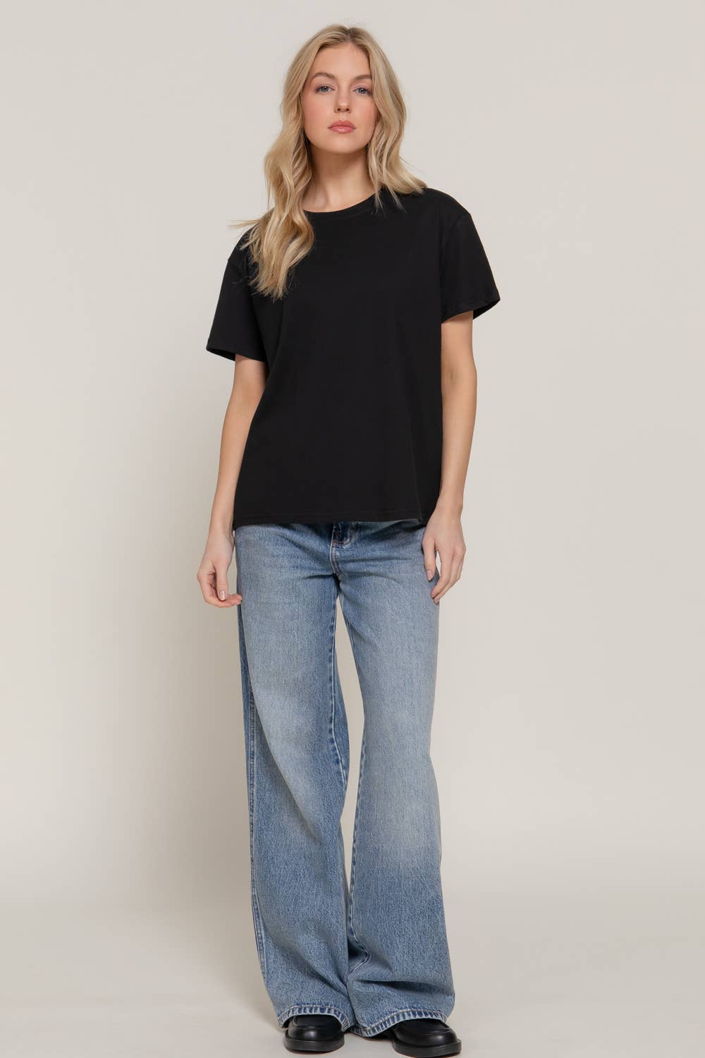 Short Sleeve Round Neck Tee
