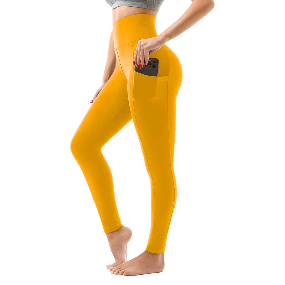 SINOPHANT High Waisted Leggings Women with Pockets