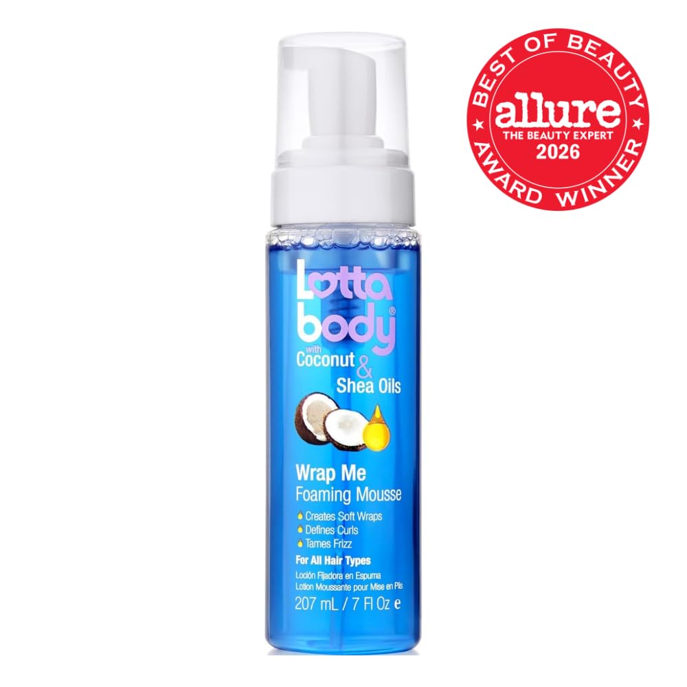Lottabody Coconut & Shea Wrap Me Foaming Mousse, 7 oz