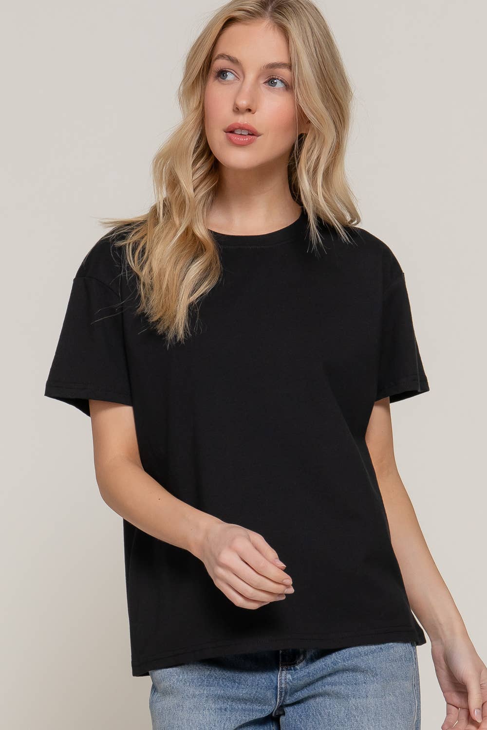 Short Sleeve Round Neck Tee