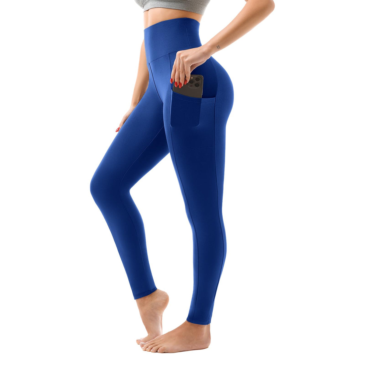 SINOPHANT High Waisted Leggings Women with Pockets