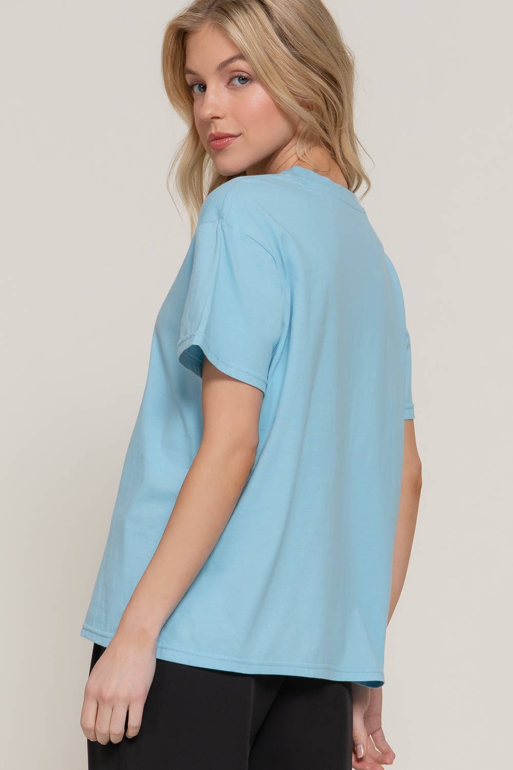 Short Sleeve Round Neck Tee