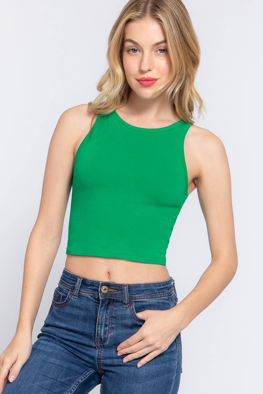 Halter Neck Crop Top