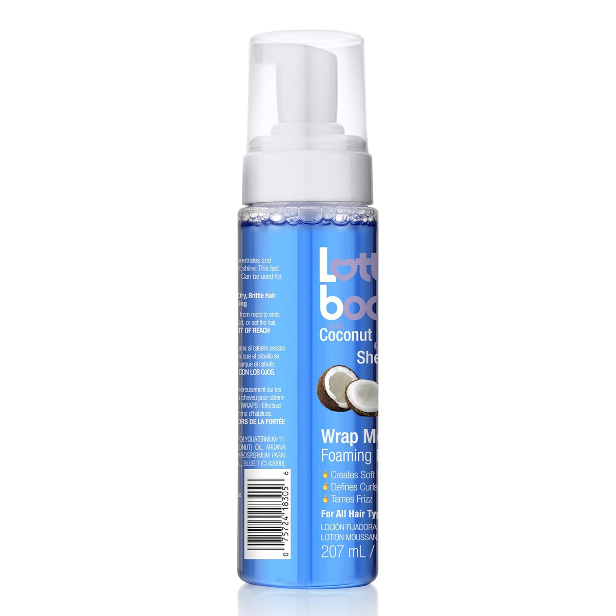 Lottabody Coconut & Shea Wrap Me Foaming Mousse, 7 oz