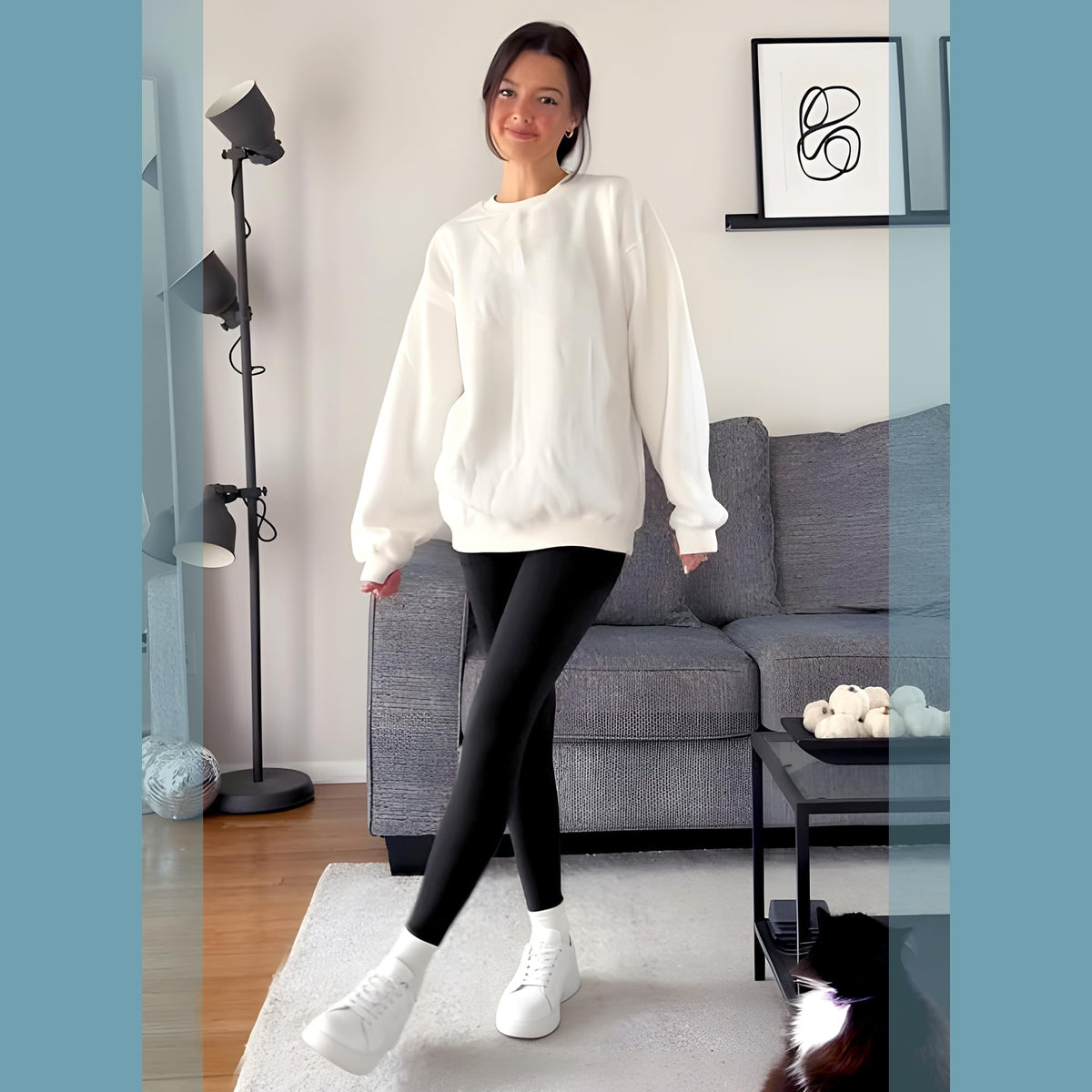 SINOPHANT High Waisted Leggings Women with Pockets