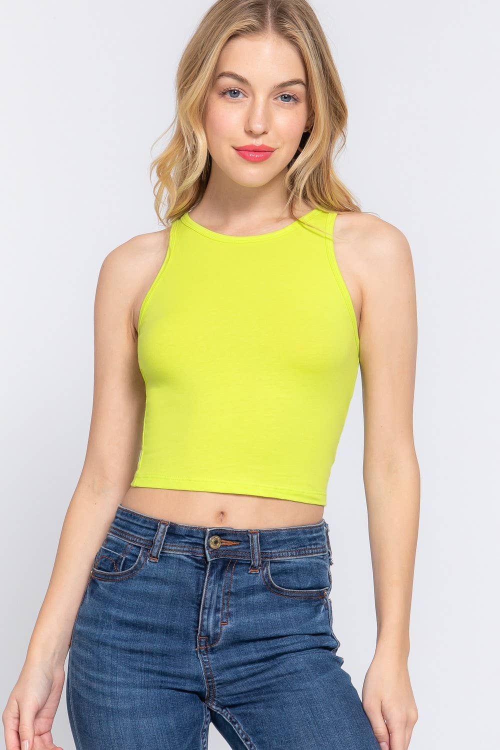 Halter Neck Crop Top