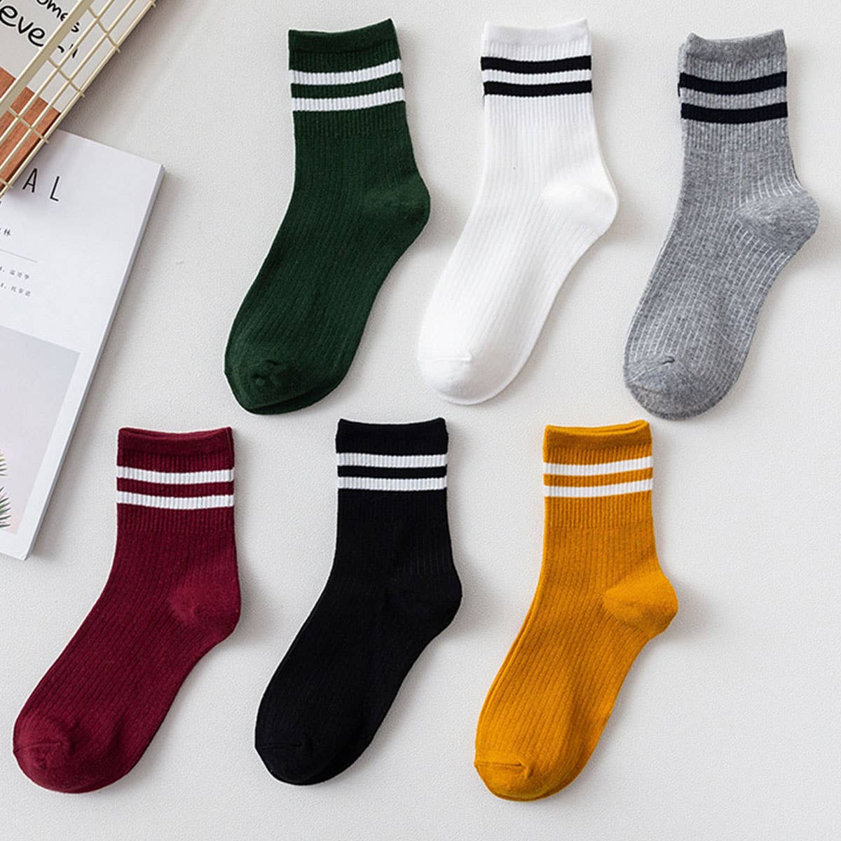 BASIC DAILY CASUAL FASHION SOCKS_CWMS070