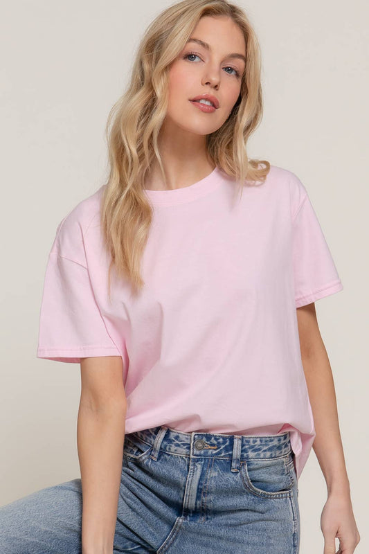 Short Sleeve Round Neck Tee