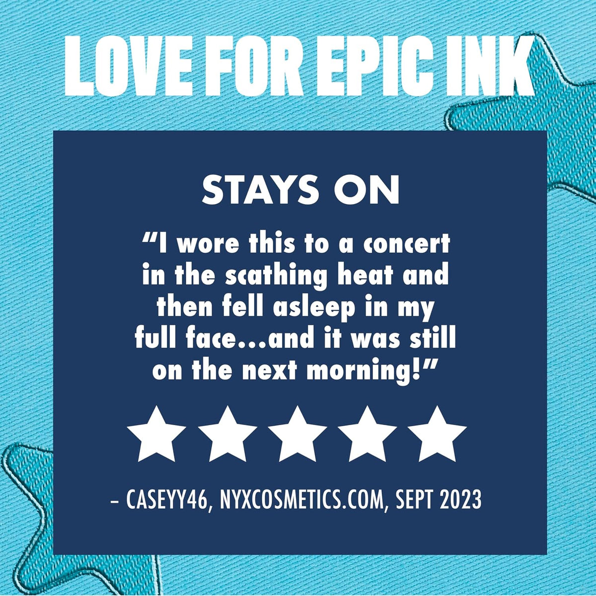 NYX PROFESSIONAL MAKEUP Epic Ink Eyeliner with Up To 24HR Wear, Black