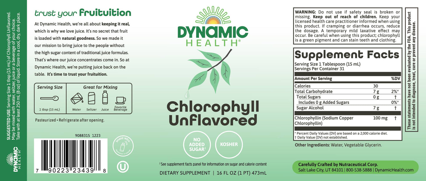 Liquid Chlorophyll - Unflavored