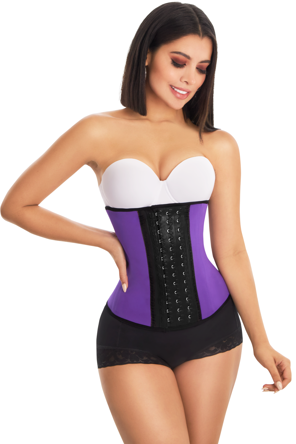 Waist Trainer Strapless 5030 Purple