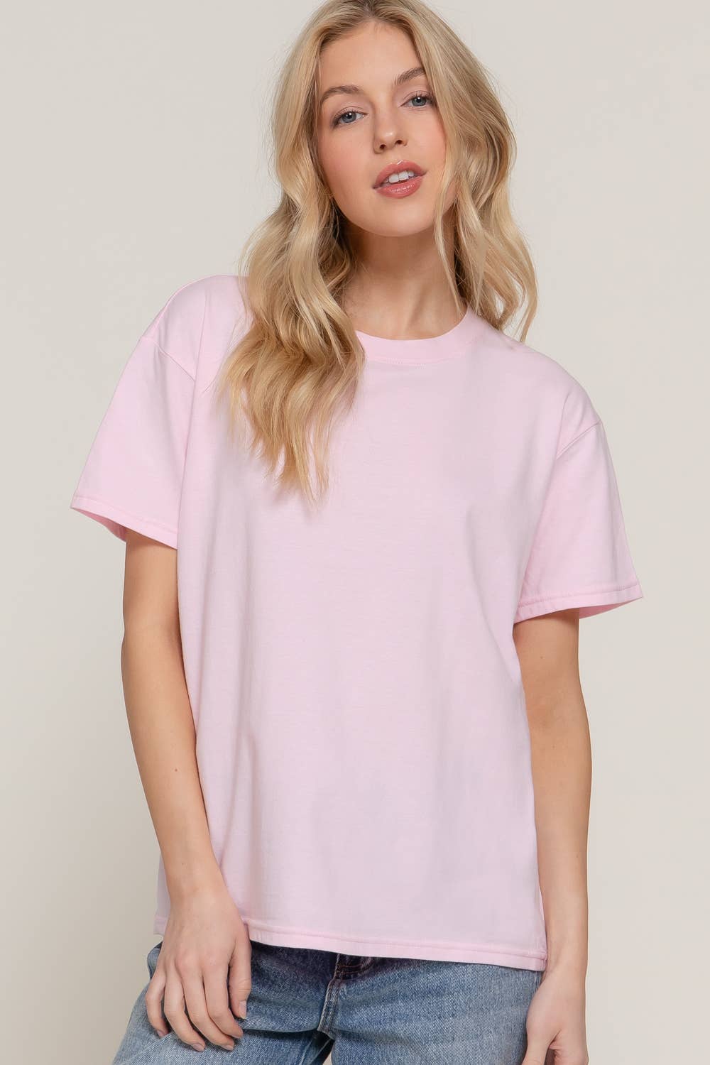 Short Sleeve Round Neck Tee