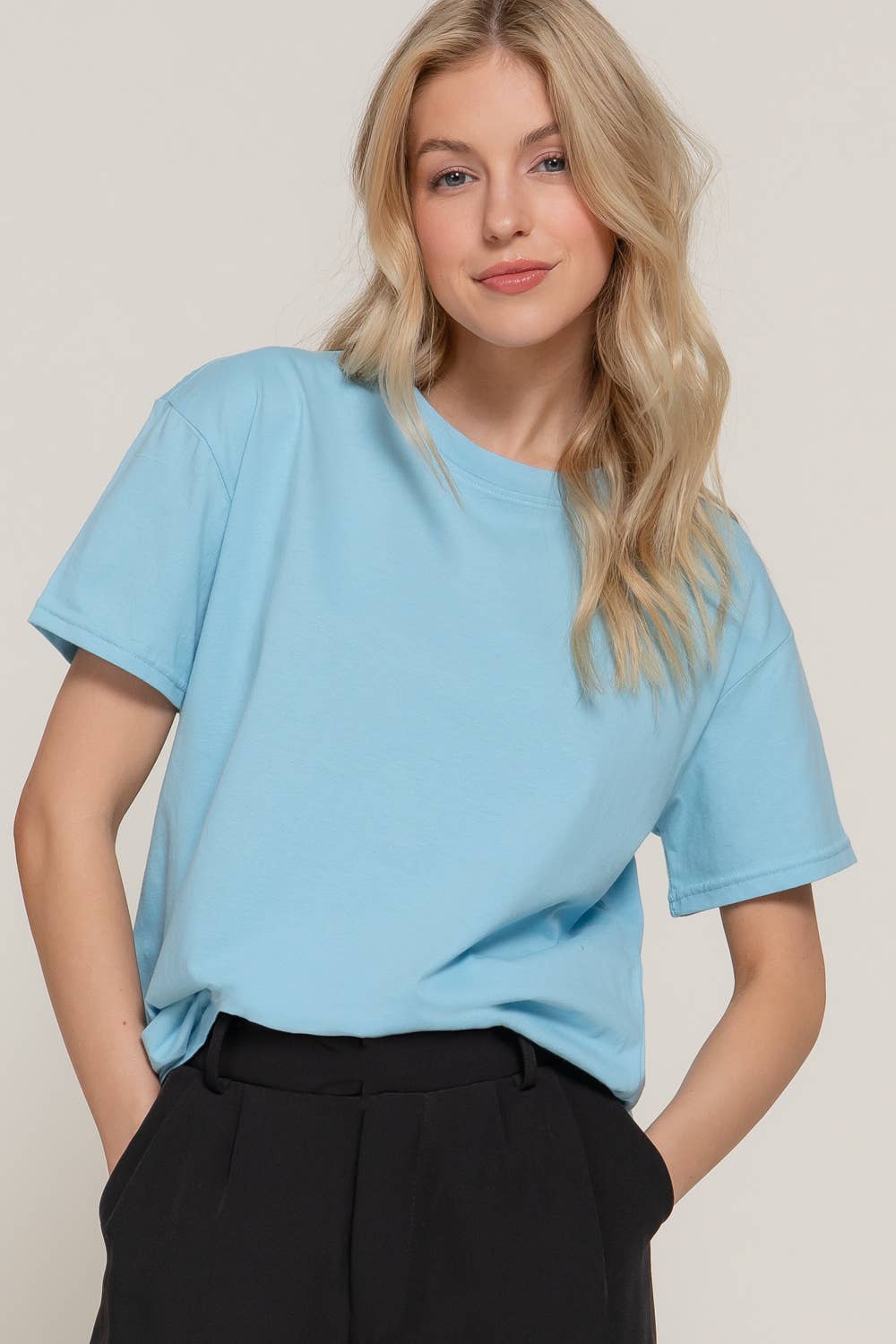 Short Sleeve Round Neck Tee