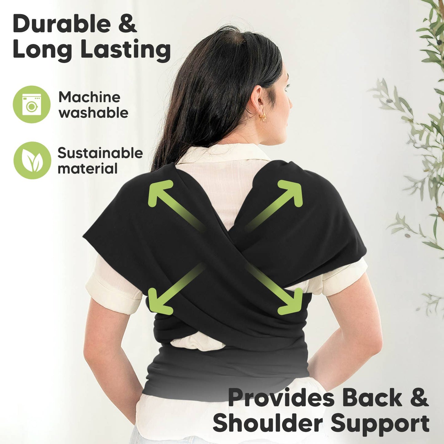 KeaBabies Original Baby Wrap Carrier