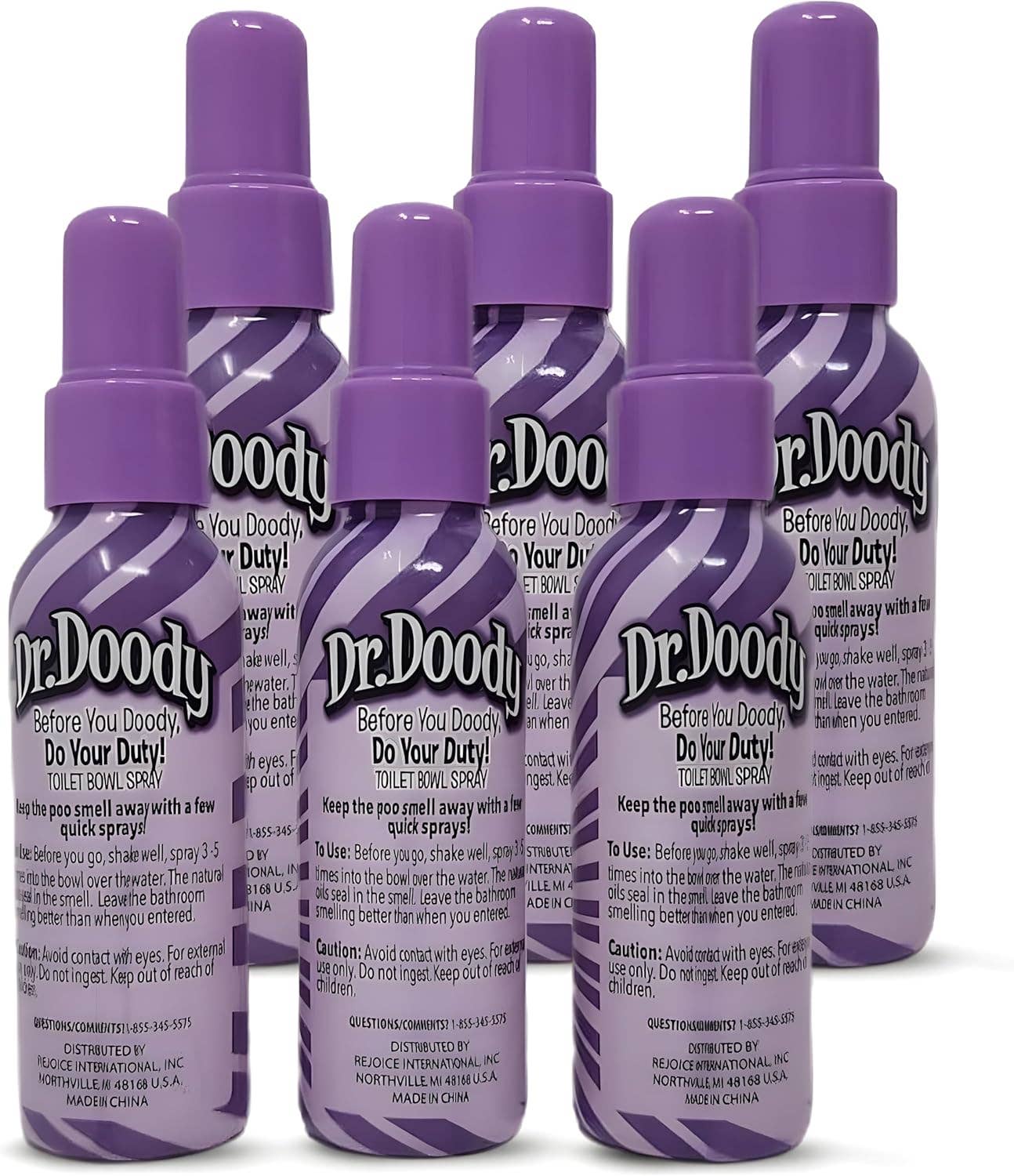 Dr. Doody Toilet Spray Lavender Tush - 1.85 Oz.