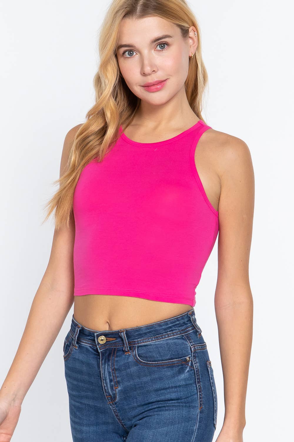 Halter Neck Crop Top