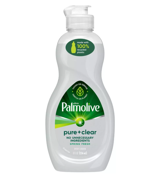 Palmolive Ultra Pure + Clear Dishwashing Liquid - 8 Oz.