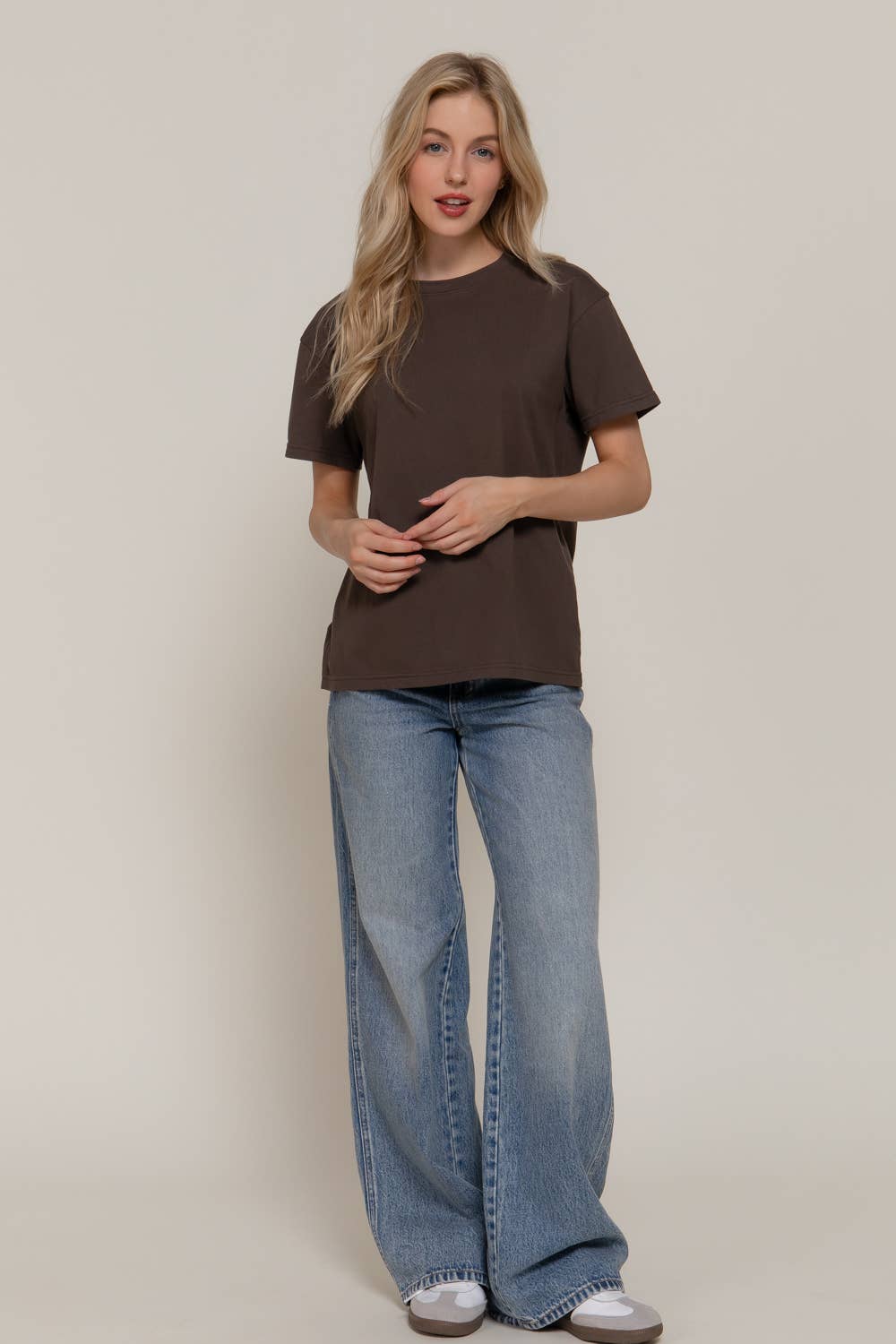 Short Sleeve Round Neck Tee
