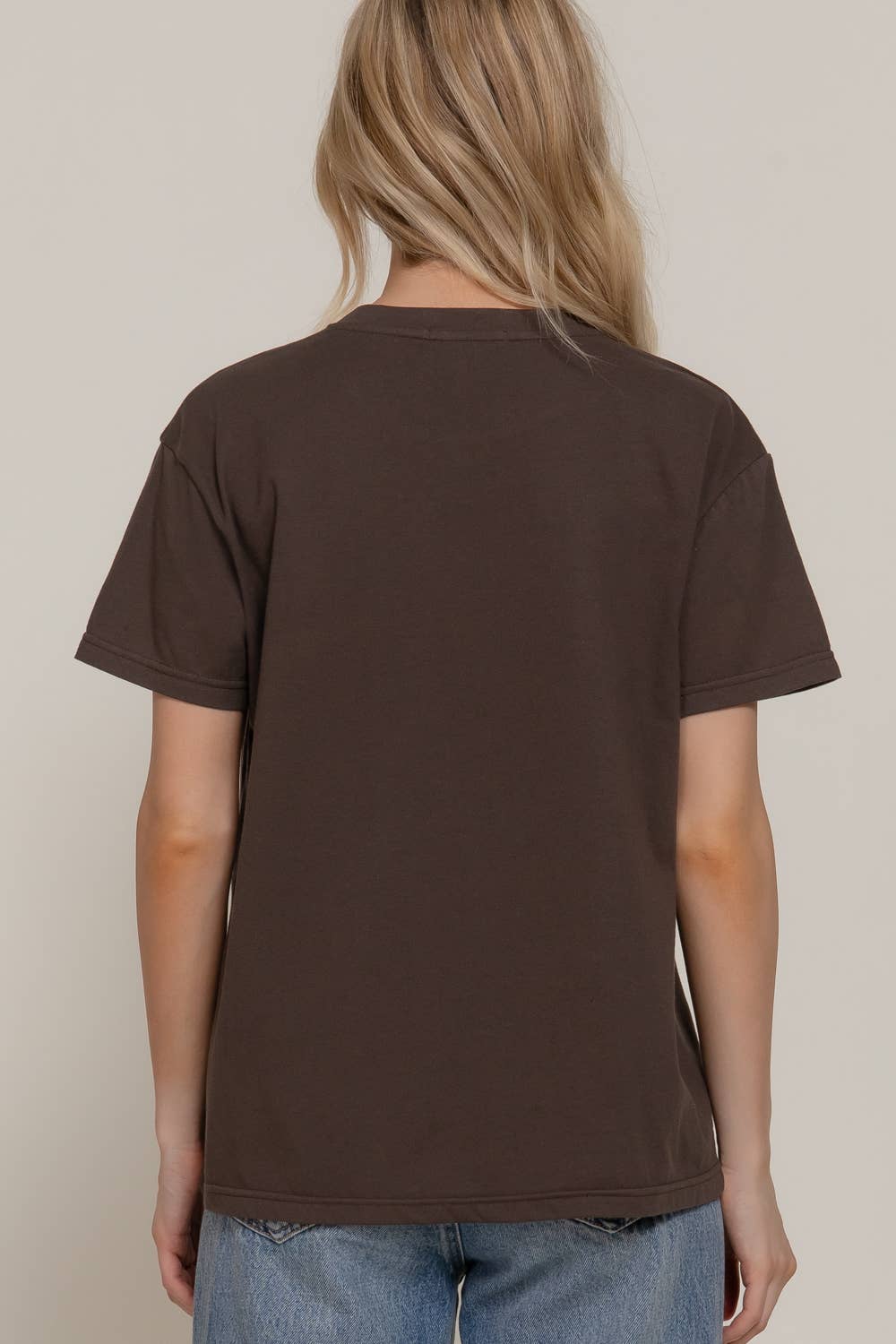 Short Sleeve Round Neck Tee