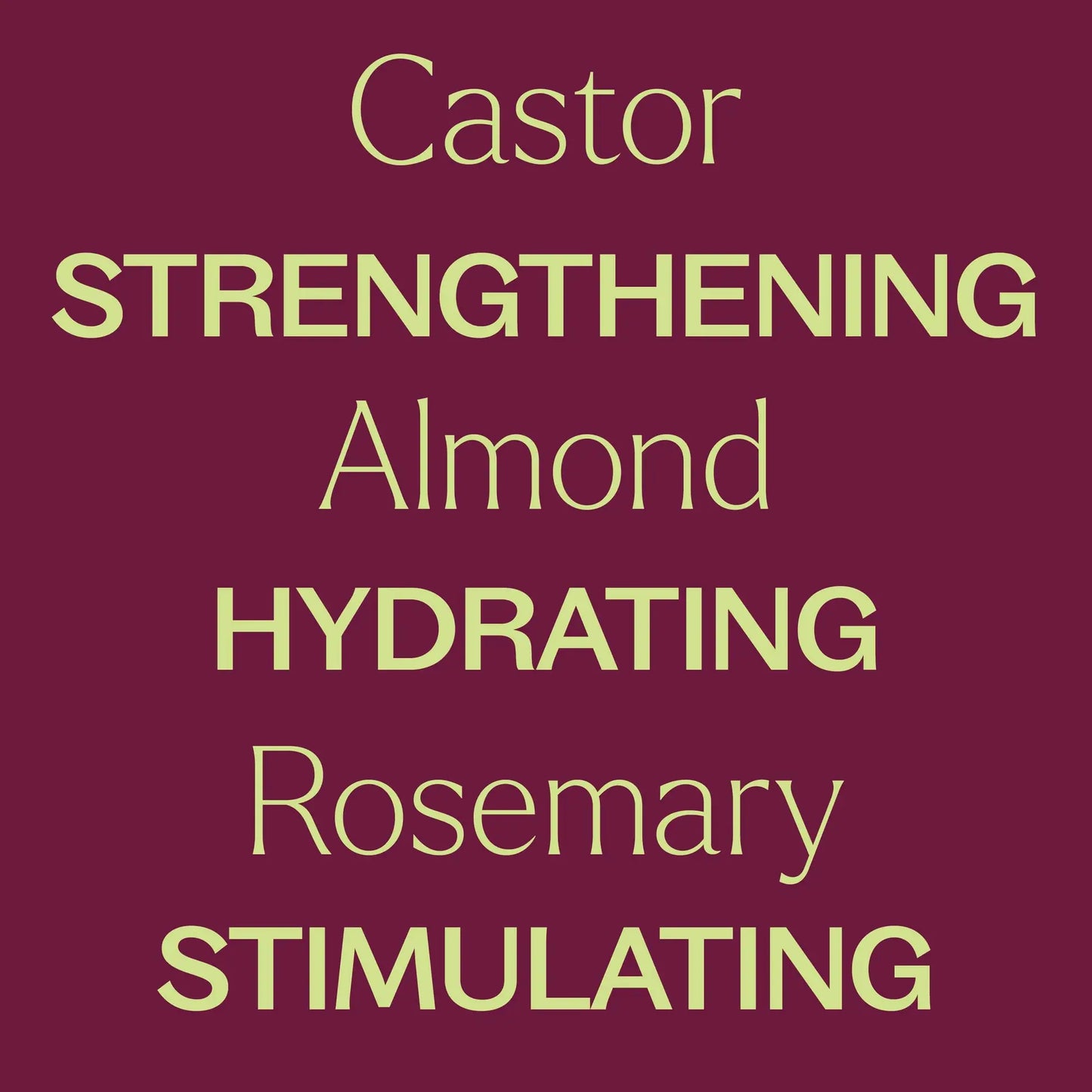 Rosemary & Castor Hair Oil 4 oz- Hair Growth & Scalp Health
