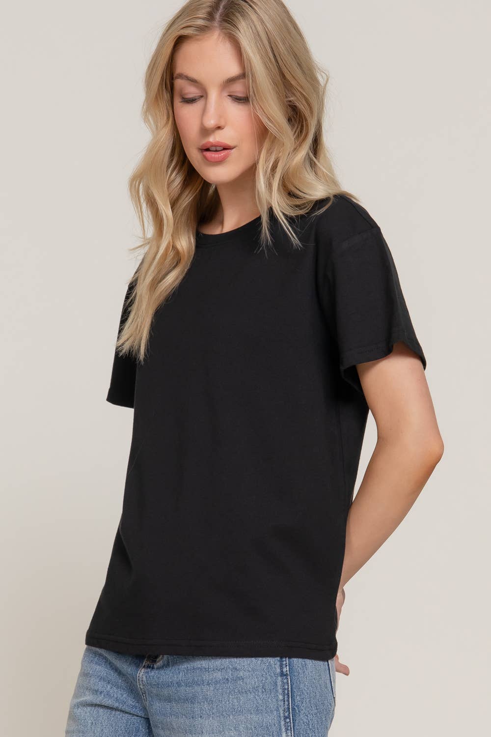 Short Sleeve Round Neck Tee