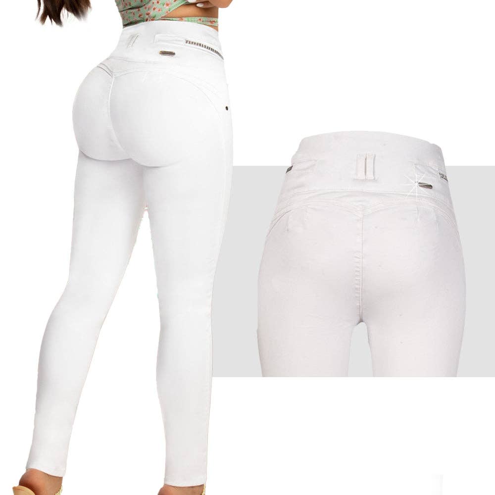 Woman Jeans Fit Jeans Pantalon Colombiano Skinny HILARY Praga Jeans PRPGA-067BL