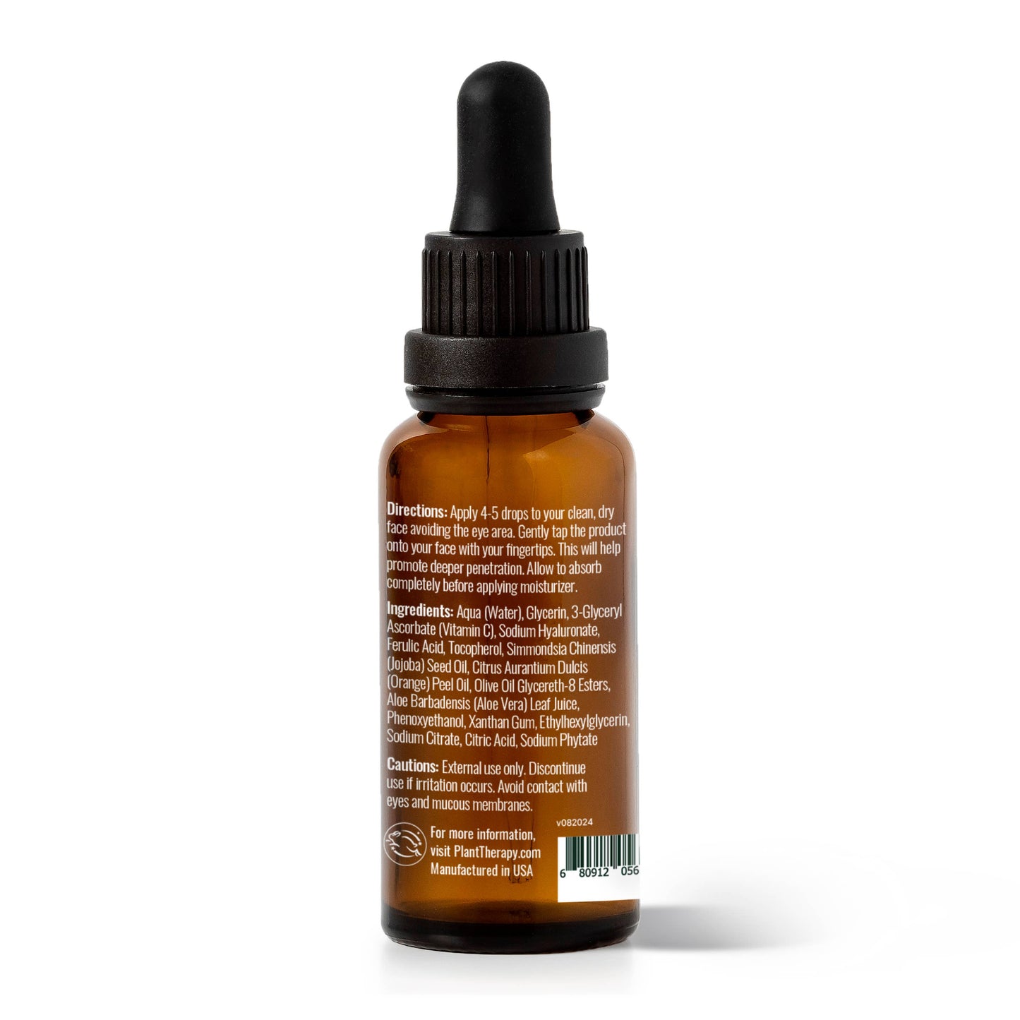 Vitamin C with Hyaluronic Acid Facial Serum 1 oz